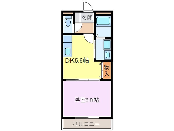 メゾン・サンフィットの物件間取画像